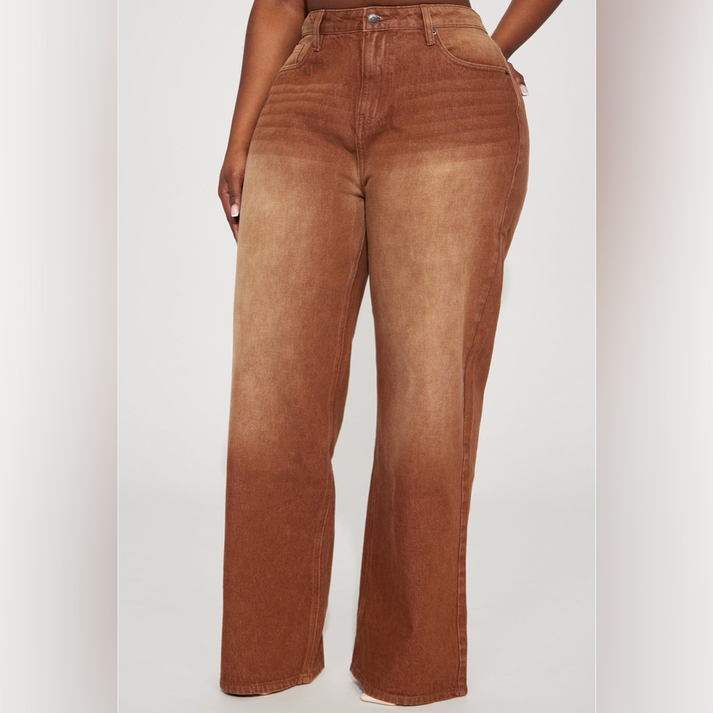Brown Baggy Jeans